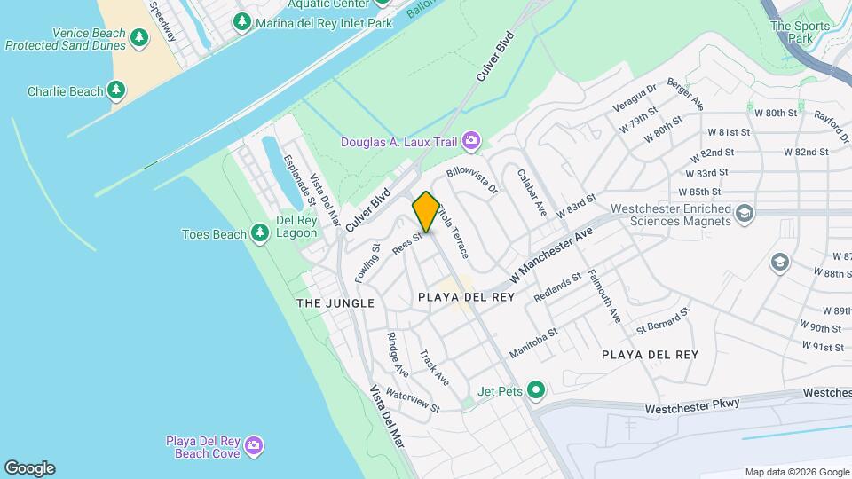 420 Rees St Map and Location Details