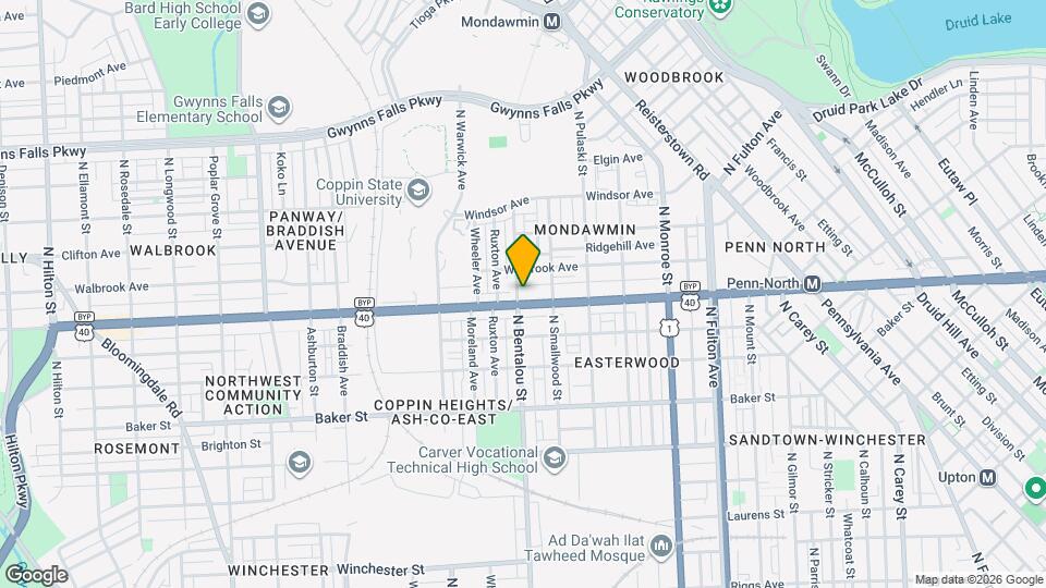 2226 Herbert St Mapa y Detalles de la Ubicación