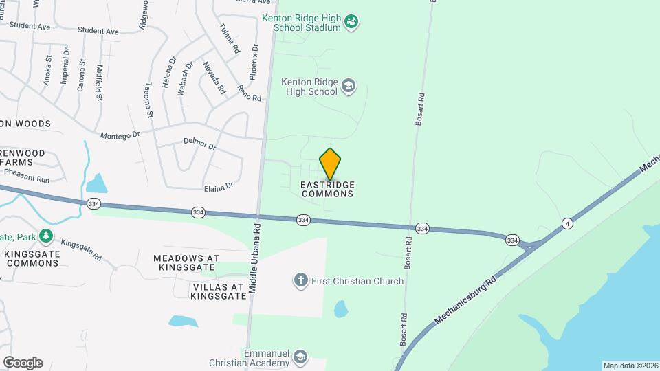 4014 Ryland Dr Map and Location Details