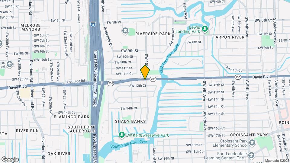 1500 SW 12th Ct Map and Location Details
