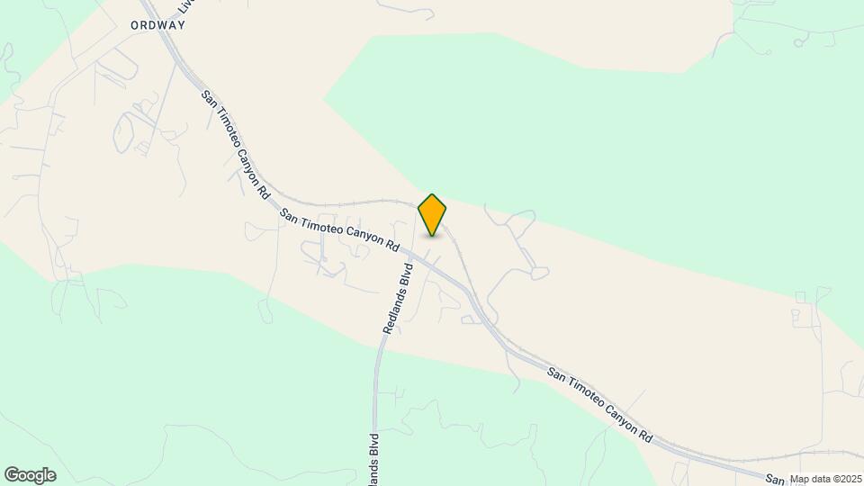 29120 San Timoteo Canyon Rd Map and Location Details