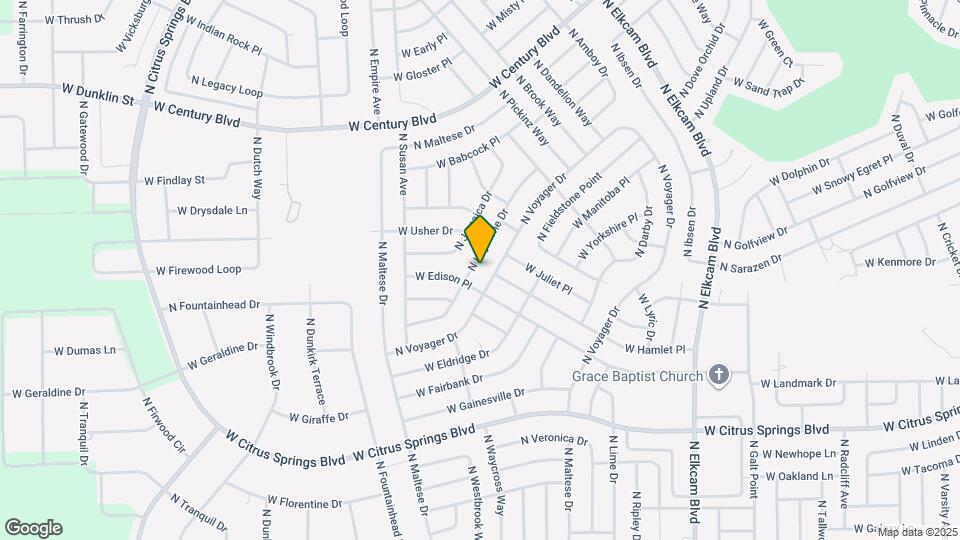 7771 N Keystone Dr Map and Location Details