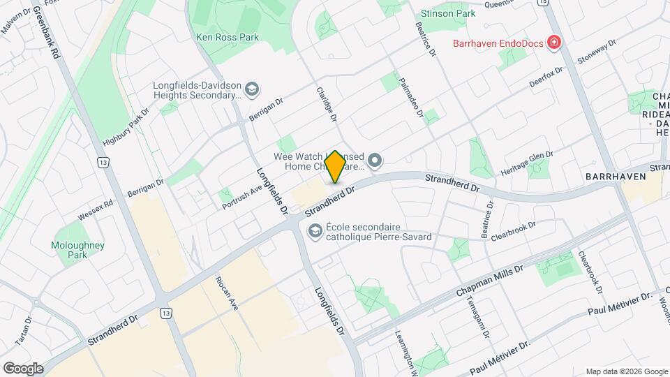 131 Oakfield Crescent Map and Location Details