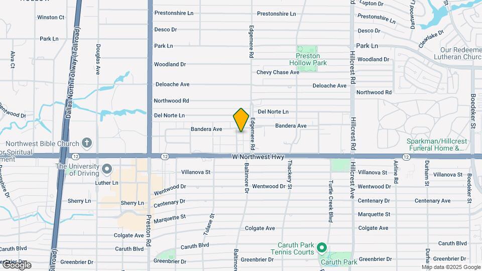 8620 Baltimore Dr, Unit #202 Map and Location Details