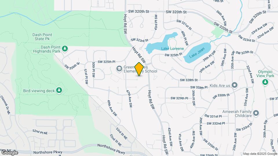 4604 SW 327th Pl Map and Location Details