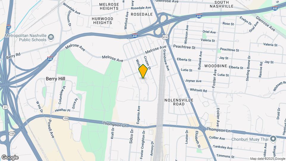 2515 Winford Ave Map and Location Details