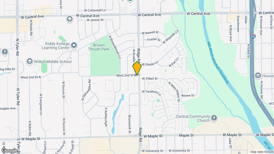 254 N Acadia St Map and Location Details