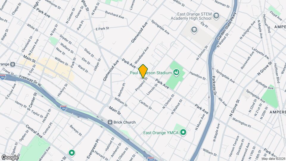 130 Prospect Management Map and Location Details