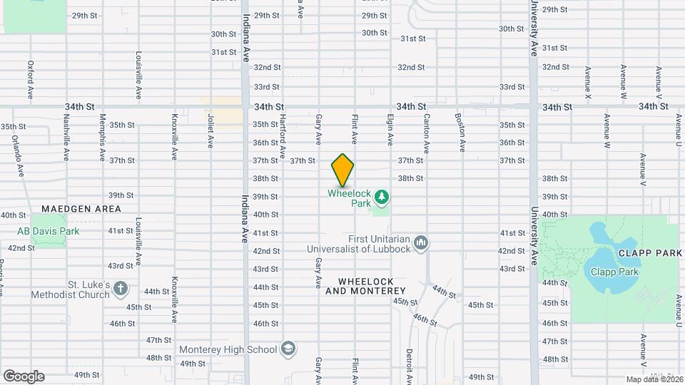 3108 39th St Map and Location Details