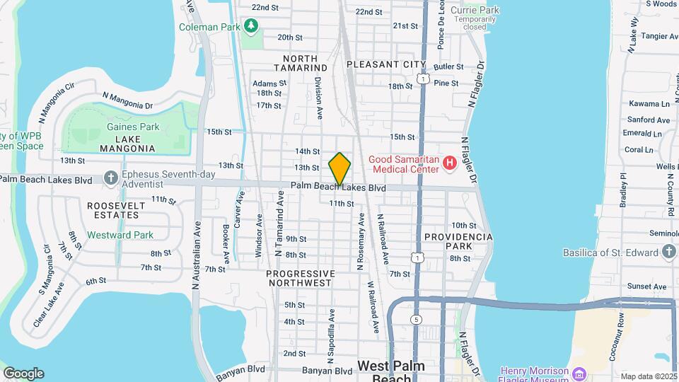 632 Palm Beach Lakes Blvd Map and Location Details