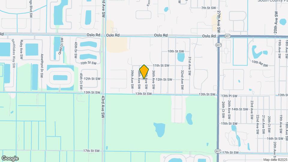 1205 37th Ave SW Mapa y Detalles de la Ubicación