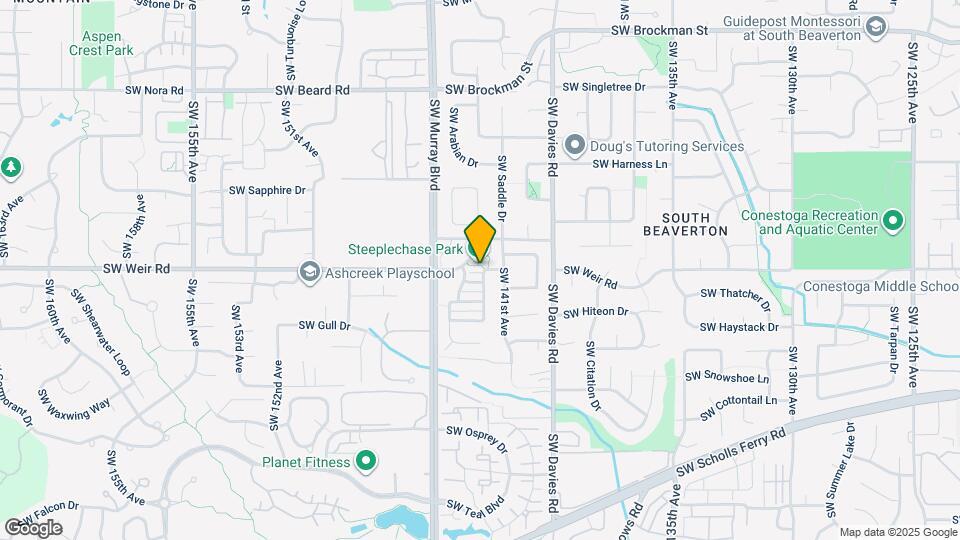 14300 SW Weir Rd Map and Location Details