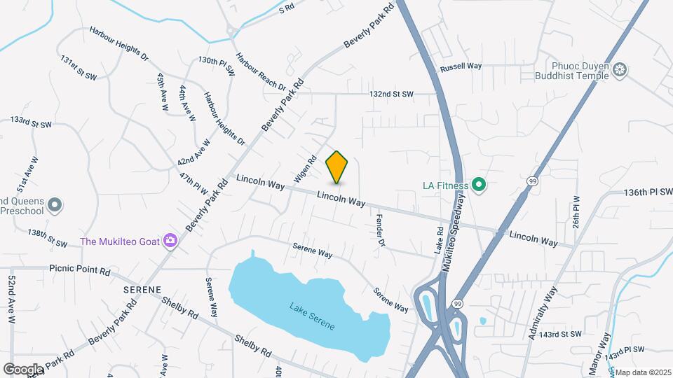 3717 Lincoln Way Map and Location Details