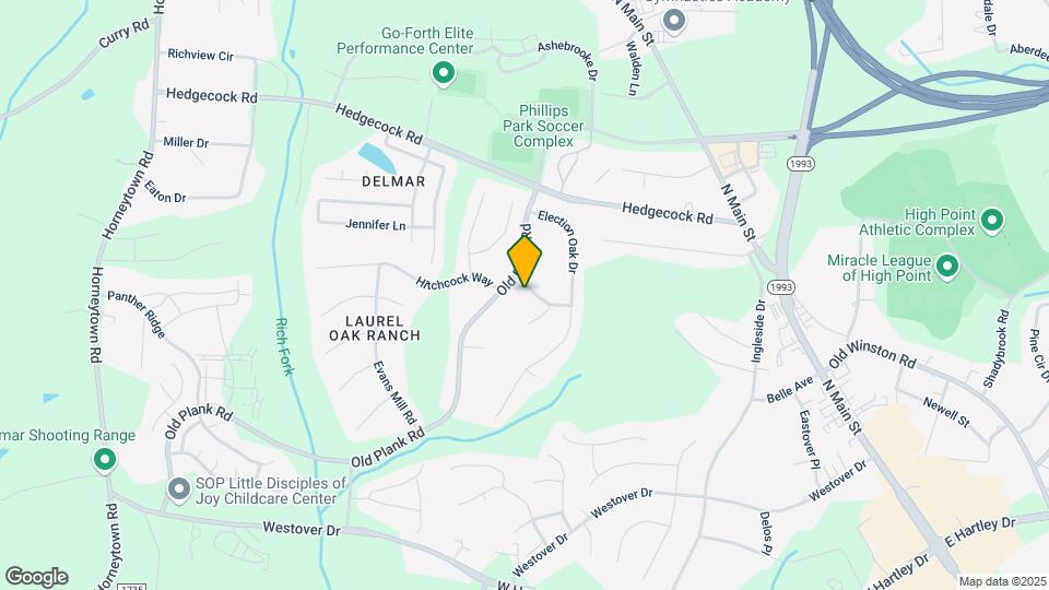 521 Brummell Ln Map and Location Details