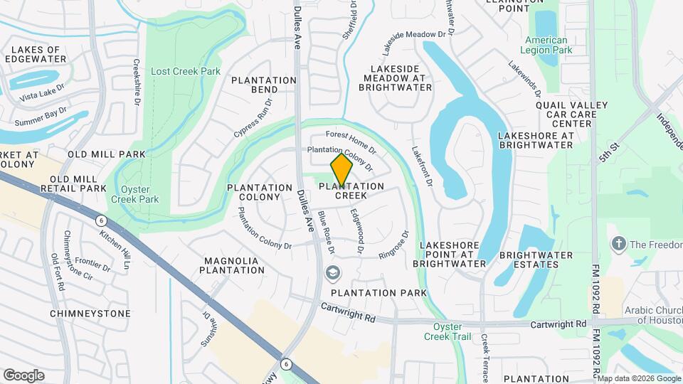 2322 Edgewood Dr Map and Location Details