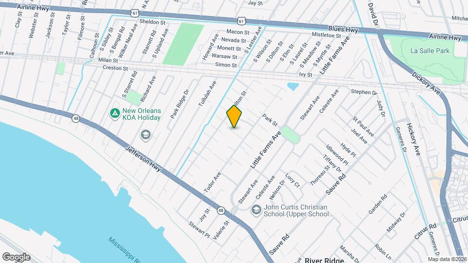 10521 Alan St Mapa y Detalles de la Ubicación