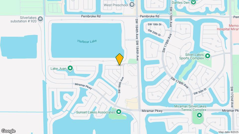18700 SW 25th Ct Map and Location Details
