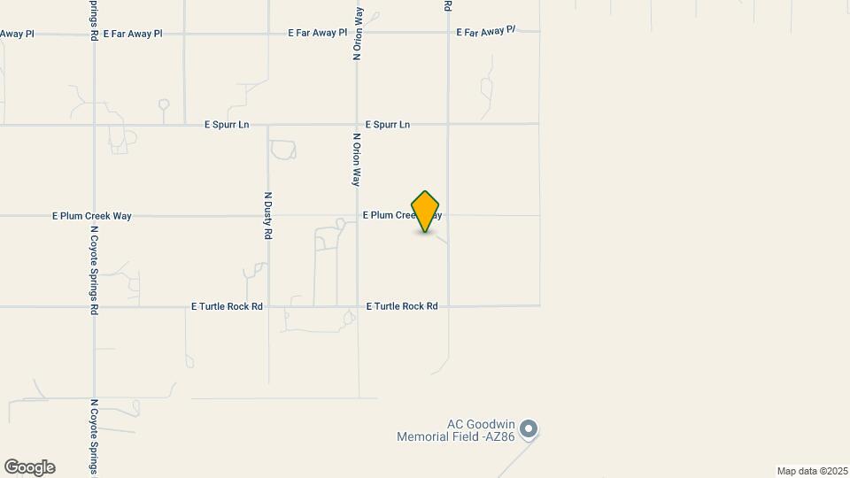 10450 N Raya Rd Map and Location Details