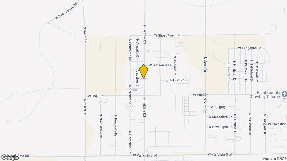 10614 N Faldale Rd Map and Location Details