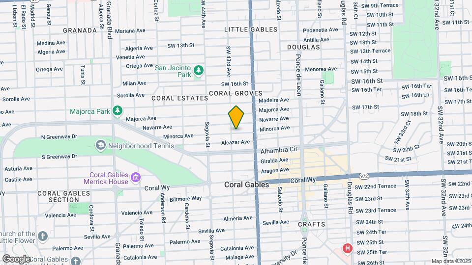 384 Minorca Ave Mapa y Detalles de la Ubicación