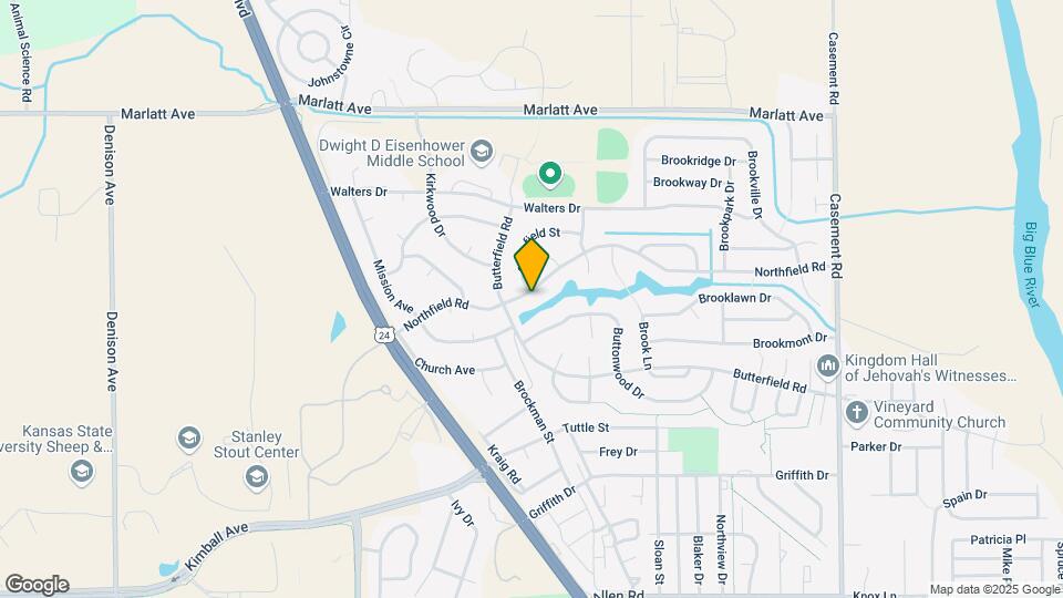 625 Northfield Rd Map and Location Details