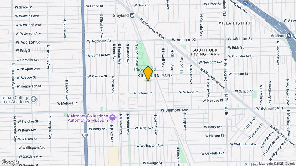 3335 N Kenneth Ave Map and Location Details