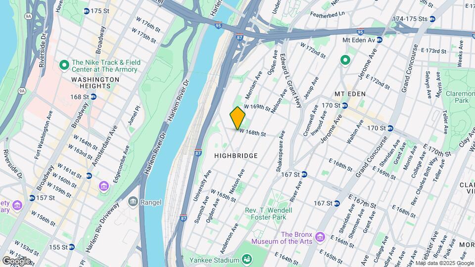 150-160 W 168th St Map and Location Details