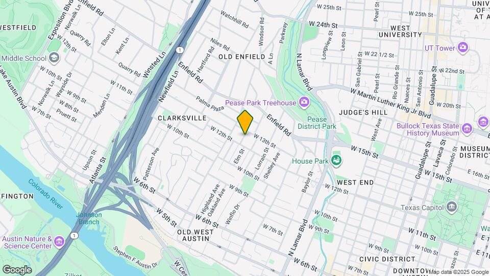 1205 Elm St Mapa y Detalles de la Ubicación