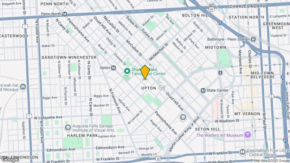 519 Mosher St Map and Location Details