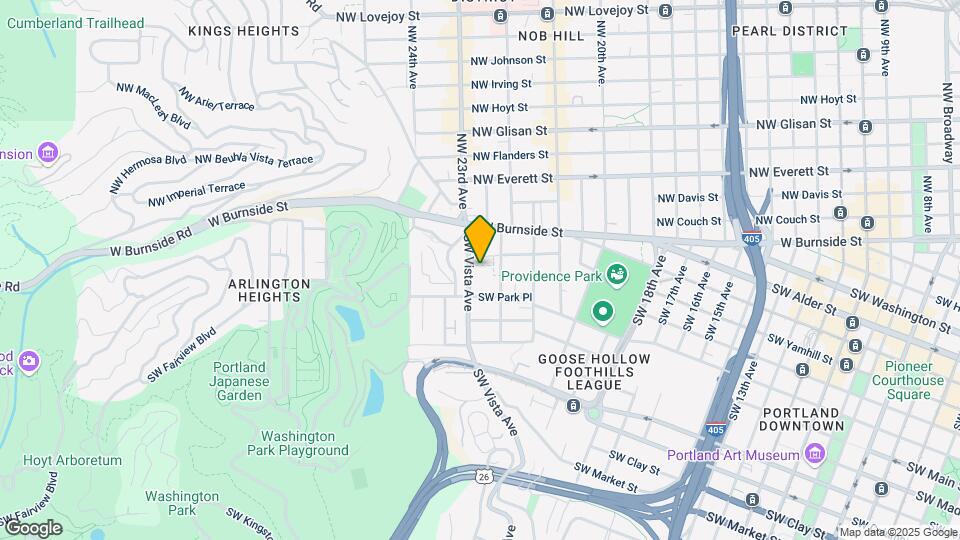 Vista Avenue Mapa y Detalles de la Ubicación