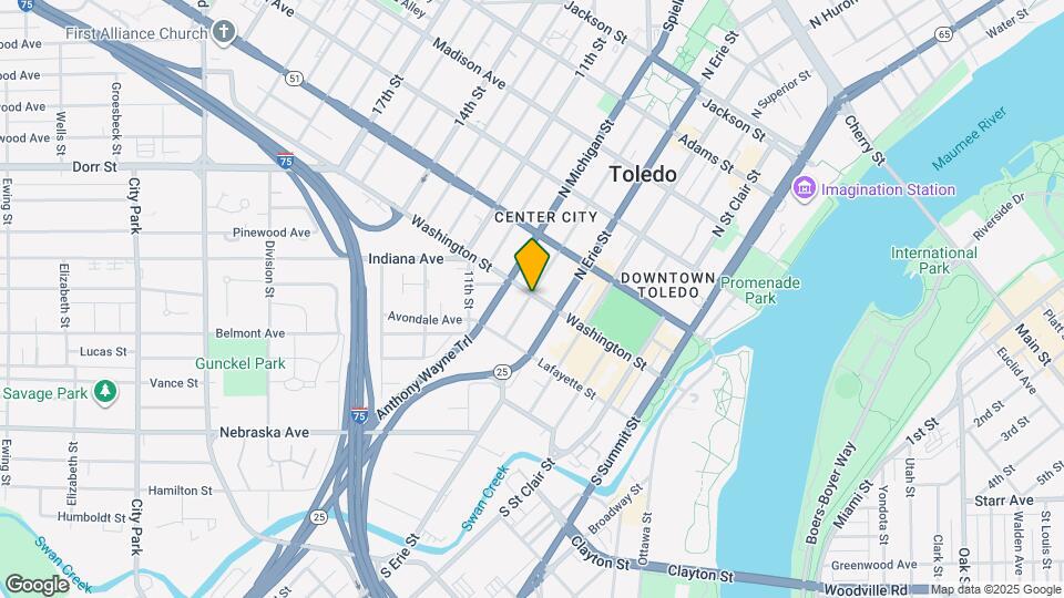 745 Washington St Map and Location Details