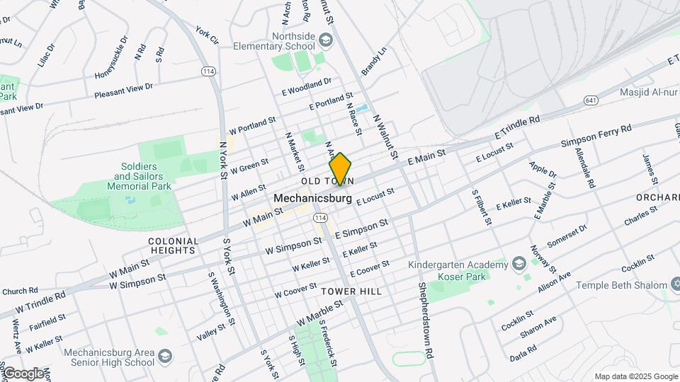 50 E Main St-Unit -Apt 4 Map and Location Details