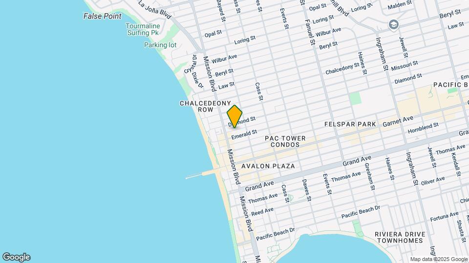 834-840.5 Emerald St Mapa y Detalles de la Ubicación