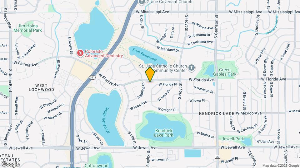 9996 W Florida Ave Map and Location Details