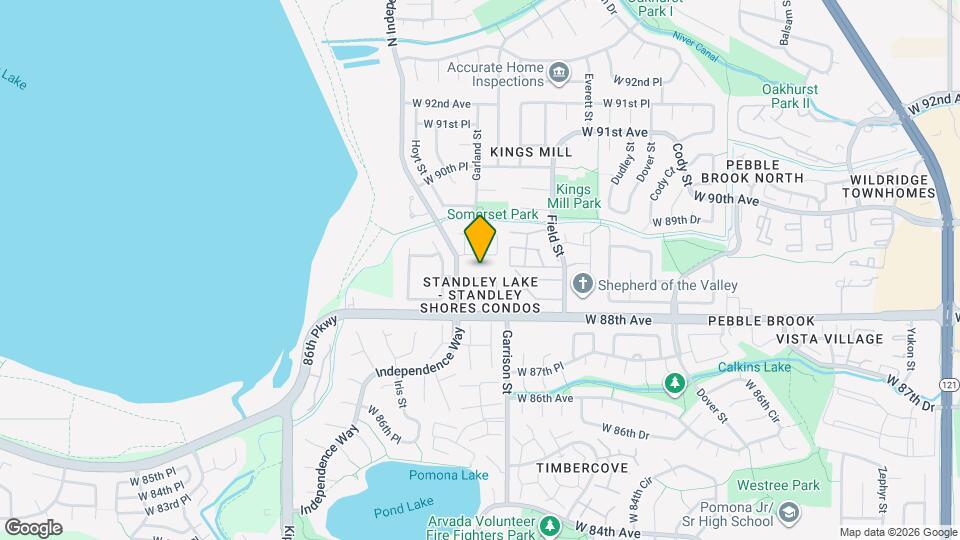 9543 W 89th Cir Map and Location Details