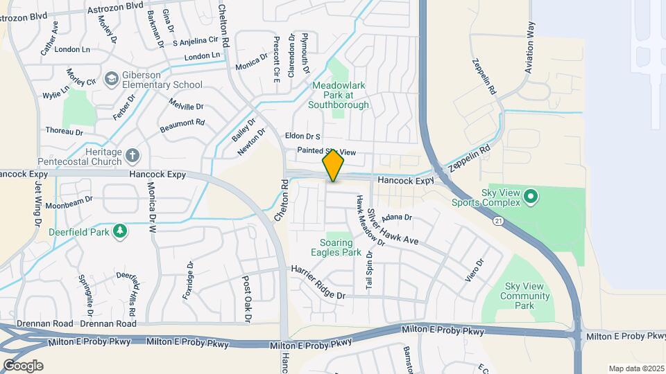 4806 Hawk Meadow Dr Mapa y Detalles de la Ubicación