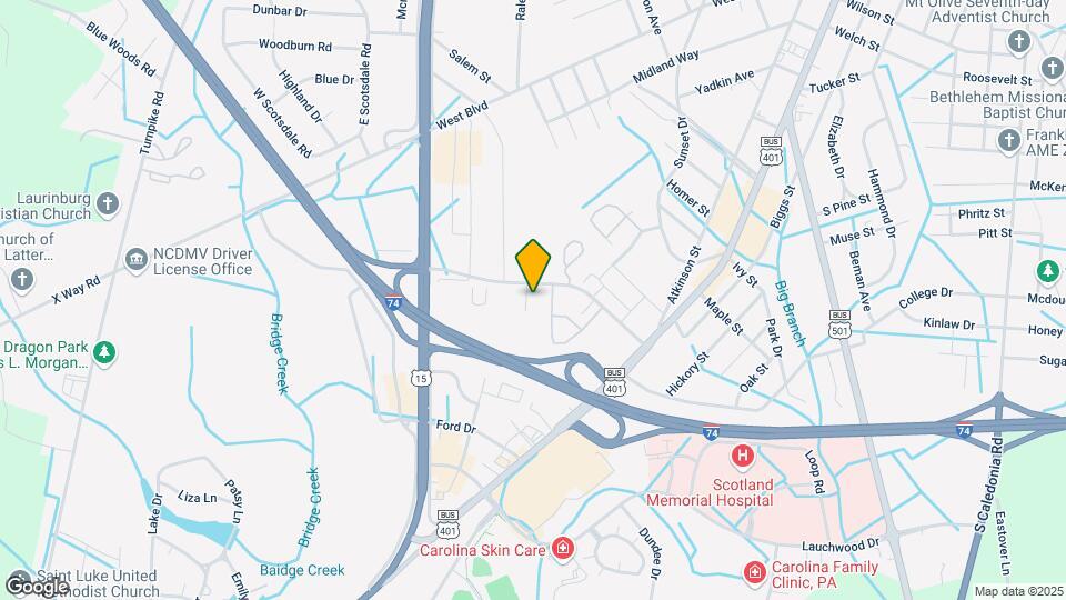 Stoney Creek Apartments - 55+ Community Map and Location Details