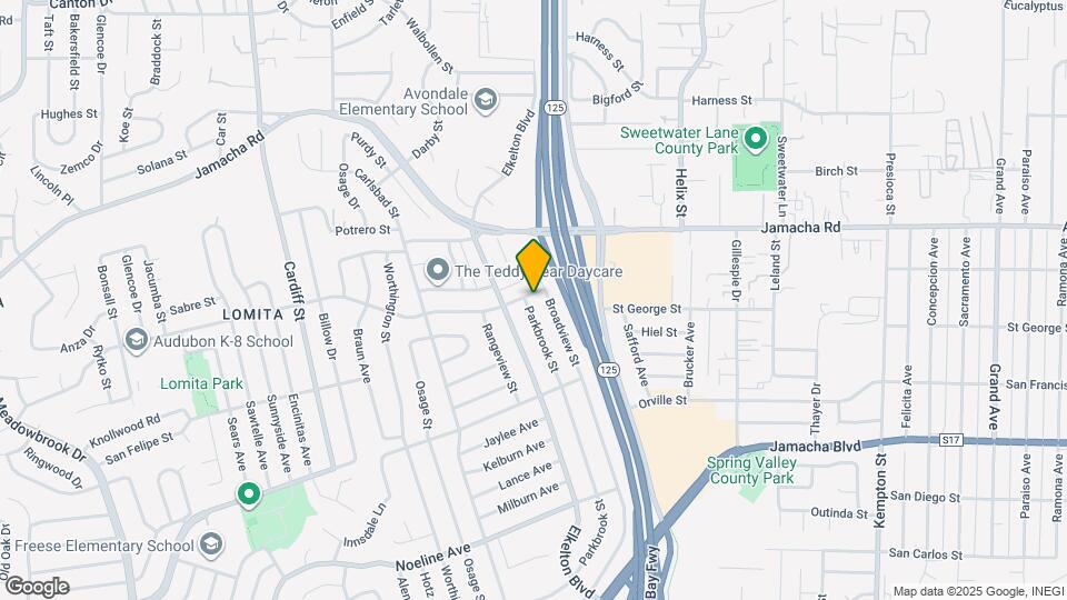 8927 Delrose Ave Map and Location Details