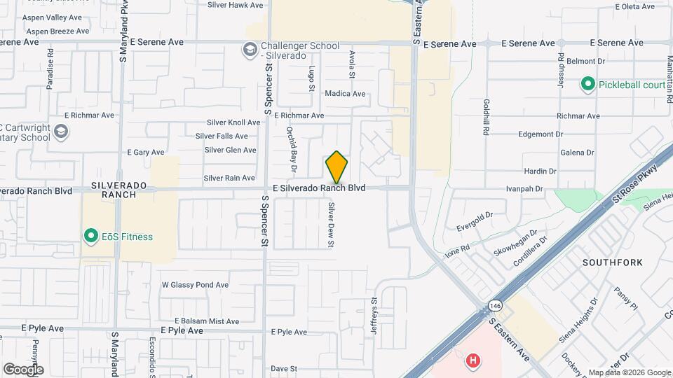 2085 E Silverado Ranch Blvd Map and Location Details