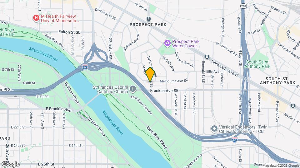 201 Melbourne Ave SE Map and Location Details