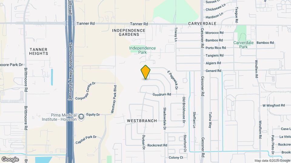 10511 N Shadowdale Dr Map and Location Details