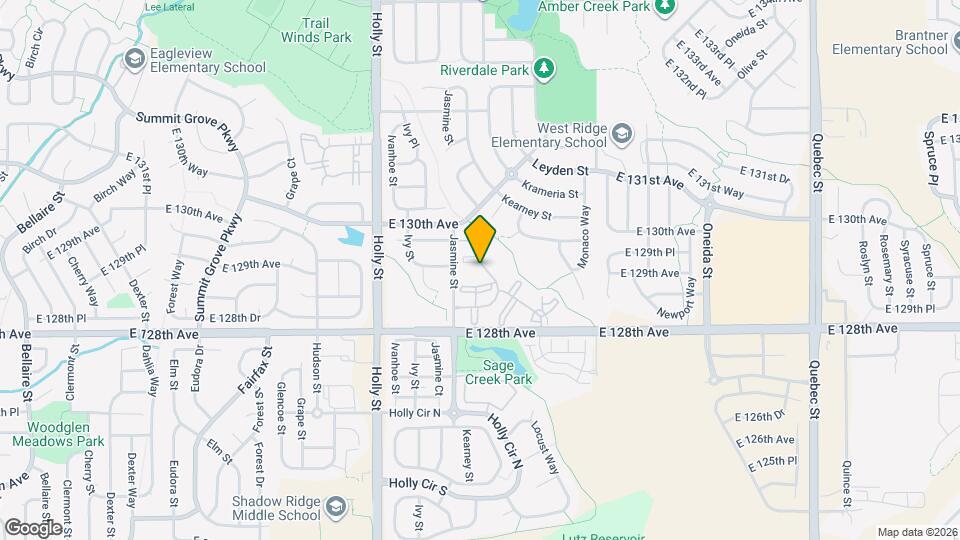 12884 Jasmine St Map and Location Details