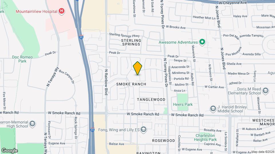 6561 Avon Ct Map and Location Details