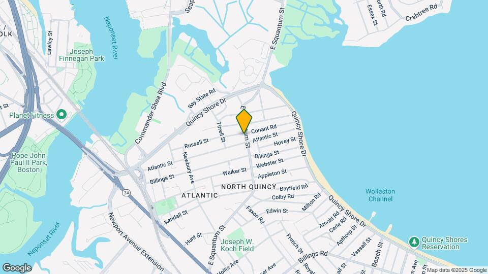 127 Russell St, Unit 127 Map and Location Details