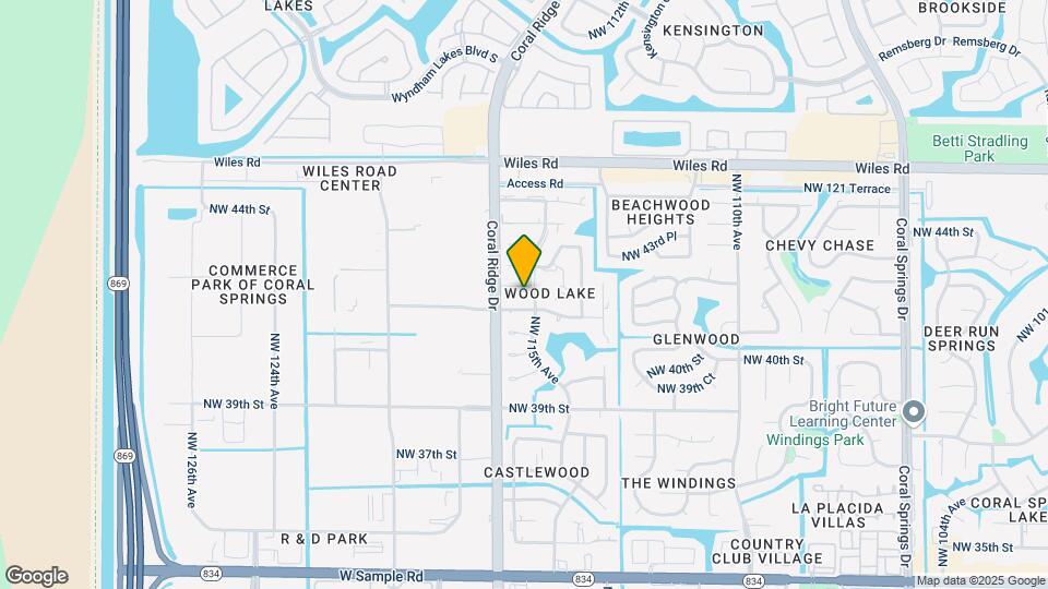 11500 NW 42nd St Map and Location Details