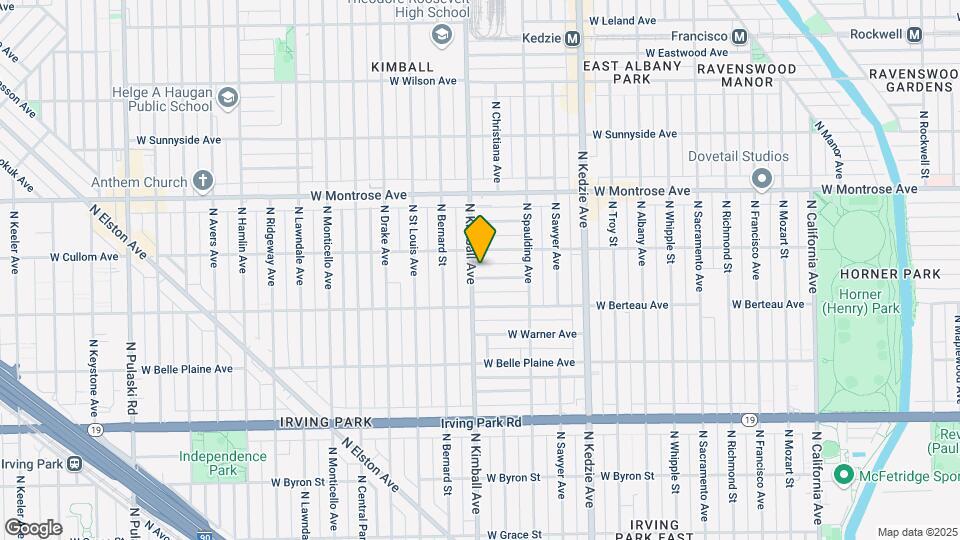 3352 W Hutchinson St Mapa y Detalles de la Ubicación