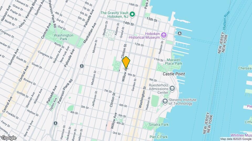 929 Willow Ave Map and Location Details