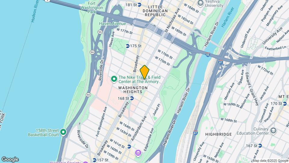 569 W 171st St Map and Location Details