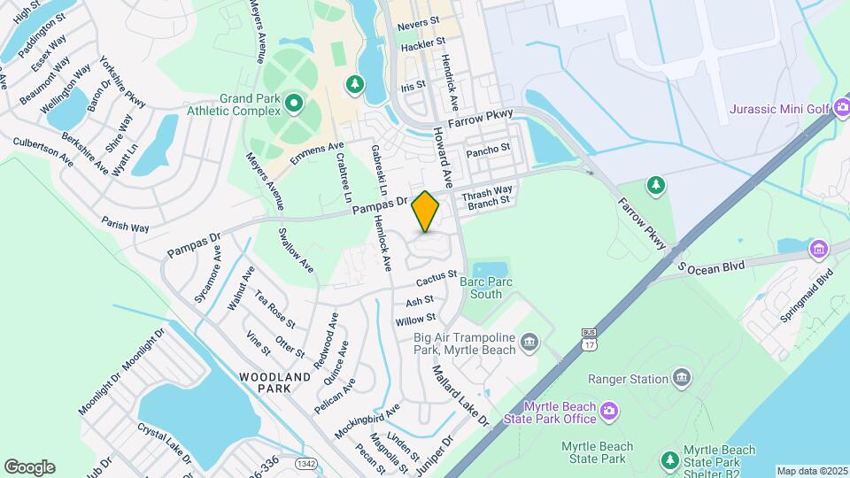 3529 Evergreen Way Map and Location Details