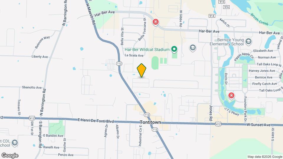 889 Via Drago Ave Map and Location Details